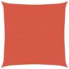 vidaXL Sunshade Sail 160 g/m&sup2; Terracotta 7x7 m HDPE