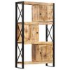 vidaXL Bookshelf 90x30x150 cm Solid Mango Wood