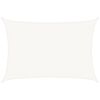 vidaXL Sunshade Sail 160 g/m&sup2; White 4x5 m HDPE