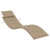 vidaXL Sun Loungers 2 pcs with Cushions Solid Wood Acacia