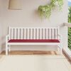 vidaXL Garden Bench Cushion Wine Red 180x50x3 cm Oxford Fabric