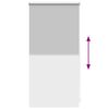 vidaXL Roller Blind Blackout 40 x 100 cm Grey