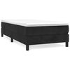 vidaXL Box Spring Bed Frame Black 90x200 cm Velvet