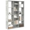 vidaXL Room Divider/Book Cabinet Concrete Grey 100x24x140 cm Engineered Wood