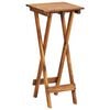 vidaXL Plant Stand | Brown | Solid Acacia wood | 30x30x67 cm | Foldable