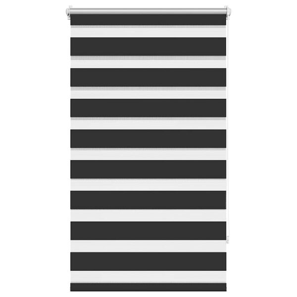 Zebra Blind 70 x 120 cm Black