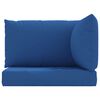 vidaXL Pallet Cushions 3 pcs Blue Oxford Fabric