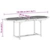 vidaXL 7 Piece Outdoor Dining Set Solid Acacia Wood