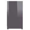 vidaXL Bathroom Cabinet High Gloss Grey 60x33x61 cm Engineered Wood