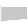 vidaXL Patio Retractable Side Awning 220x514 cm Grey
