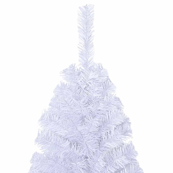 vidaXL Artificial Christmas Tree with Thick Branches White 180 cm PVC