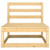 vidaXL 6 Piece Garden Lounge Set Solid Wood Pine