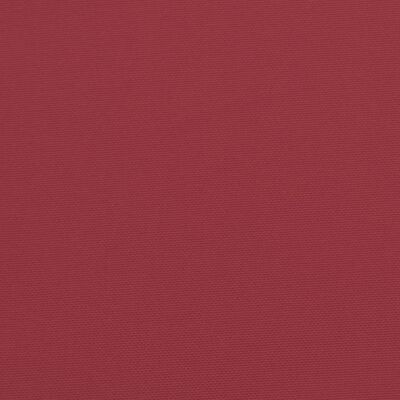 vidaXL Pallet Cushion Wine Red Fabric