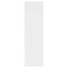 vidaXL Wall Shelf White 75x16x55 cm Engineered Wood