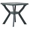 vidaXL Bistro Table Green 70x70x72 cm Plastic