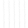 vidaXL 5 pcs Spiral Plant Supports 110 cm Galvanised Steel