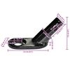 vidaXL Bicycle Trailer Coupling Iron