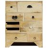 vidaXL Chest of Drawers 60x30x75 cm Solid Mango Wood