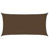 vidaXL Sunshade Sail 160 g/m&sup2; Brown 4x7 m HDPE