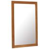 vidaXL Mirror 60x90 cm Solid Oak Wood