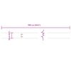 vidaXL Lawn Edgings 10 pcs 10x103 cm Flexible Corten steel