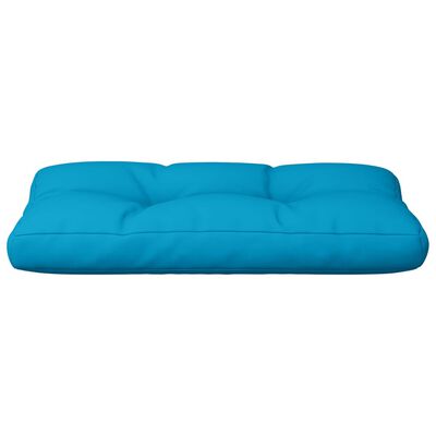 vidaXL Pallet Cushion Blue 70x40x12 cm Fabric