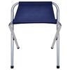 Foldable Camping Table Set with 6 Stools Height Adjustable 180x60cm