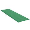 vidaXL Sun Lounger Cushion Green 200x70x3cm Oxford Fabric