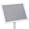vidaXL Poster Stands 2 pcs Silver 32.5x 24 x 78 cm Aluminium alloy