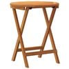 vidaXL Garden Table Folding Natural 60 x 60 x 72 cm Solid Acacia Wood