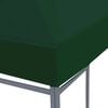 vidaXL Gazebo Top Cover 310 g/m² 4x3 m Green