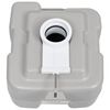 vidaXL Portable Camping Toilet Grey 20+10 L