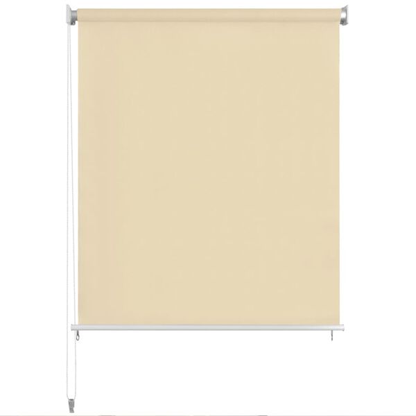 vidaXL Outdoor Roller Blind 100x230 cm Cream