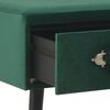 vidaXL Coffee Table Green 80x40x46 cm Velvet
