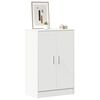 vidaXL Shoe Cabinet White 60x35x92 cm Engineered Wood