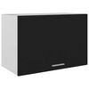vidaXL Hanging Cabinet "Lyon" Black 60x31x40 cm Engineered Wood