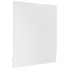 vidaXL Dishwasher Panel | White | Engineered wood | Standard | Durable