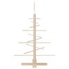 vidaXL Wooden Christmas Tree for Decoration 75 cm Solid Wood Pine