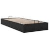 vidaXL Ottoman Bed Frame No Mattress Black 90x200 cm Velvet