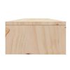 vidaXL Monitor Stand 100x24x13 cm Solid Wood Pine