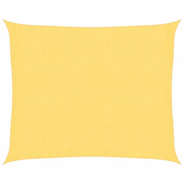vidaXL Sunshade Sail 160 g/m² Beige 2.5x3 m HDPE