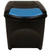 vidaXL Stackable Dustbins 4 pcs Anthracite 100 L