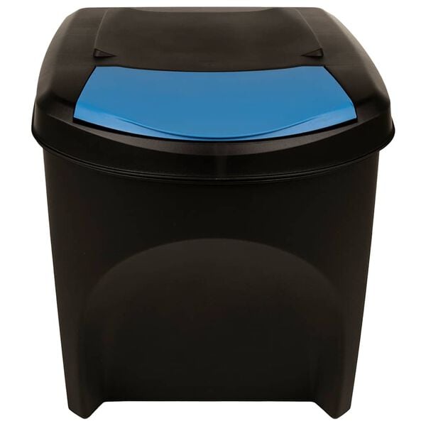 vidaXL Stackable Dustbins 4 pcs Anthracite 100 L