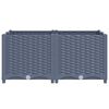 vidaXL Raised Bed 80x80x38 cm Polypropylene