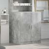 vidaXL Washing Machine Cabinet Concrete Grey 70.5x71.5x91.5 cm