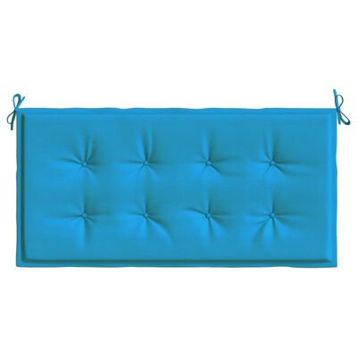 vidaXL Garden Bench Cushion Blue 120x50x3 cm Oxford Fabric