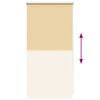 Roller Blind Blackout 40 x 100 cm Beige