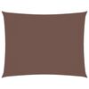 vidaXL Sunshade Sail Oxford Fabric Rectangular 3.5x5 m Brown
