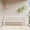 vidaXL Garden Bench Cushion Beige 200x50x7 cm Oxford Fabric