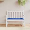 vidaXL Garden Bench Cushion Royal Blue 120x50x4 cm Oxford Fabric
